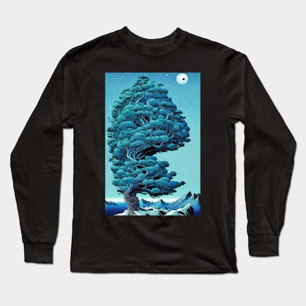 Colossal Whimsical Tree Long Sleeve T-Shirt by Trip Tank